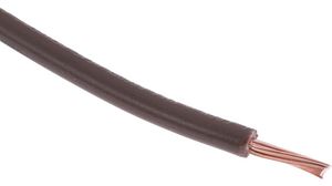 Stranded Wire PVC 1.5mm² Copper Brown 100m